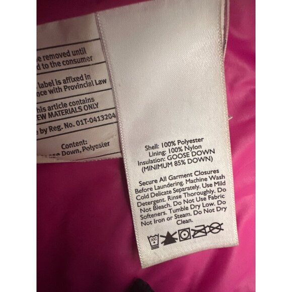 Eddie Bauer Womens Down Jacket S Black Midi Coat Goose Feathers Minimalist Gorp - Picture 5 of 6